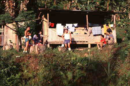The hut at Batu Enam