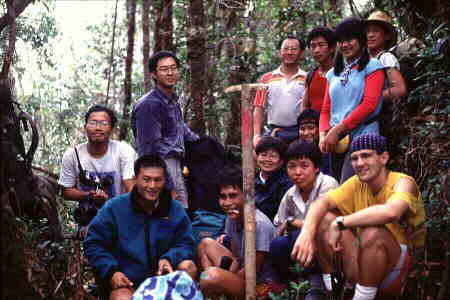 Group photo with the marker